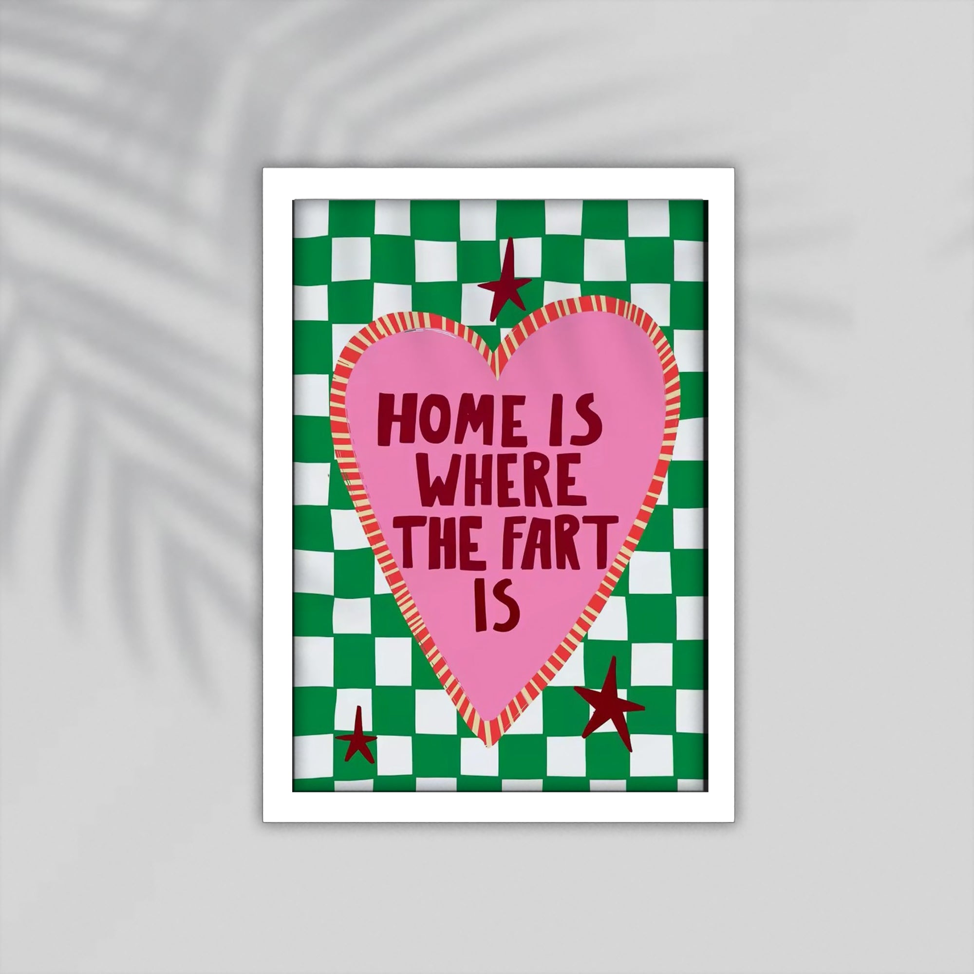 Home English Framed Poster