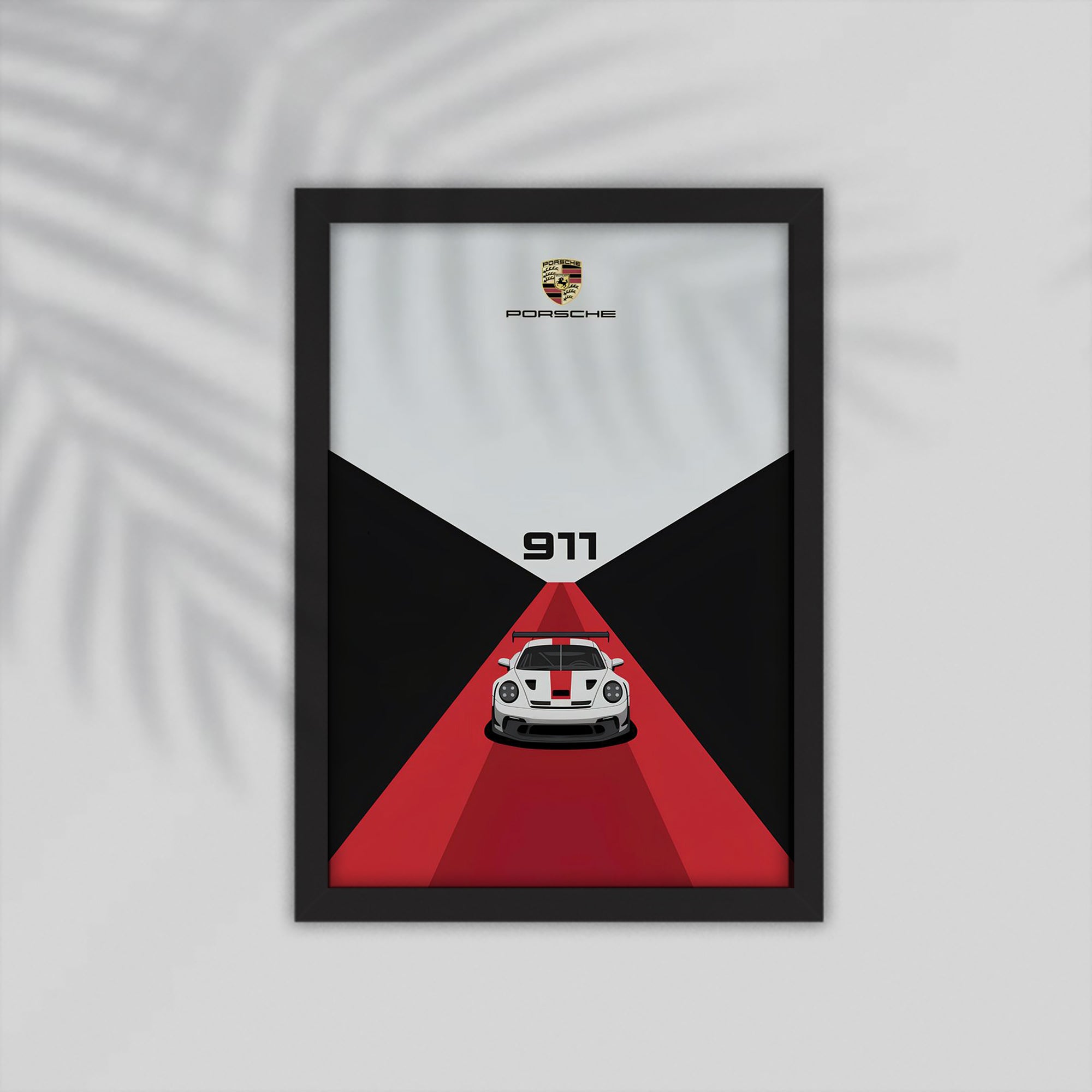 911 Car Framed Poster