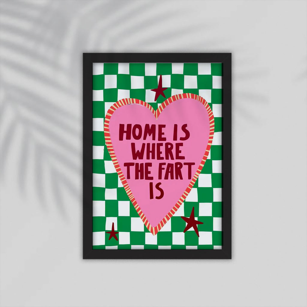 Home English Framed Poster