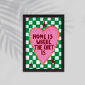 Home English Framed Poster