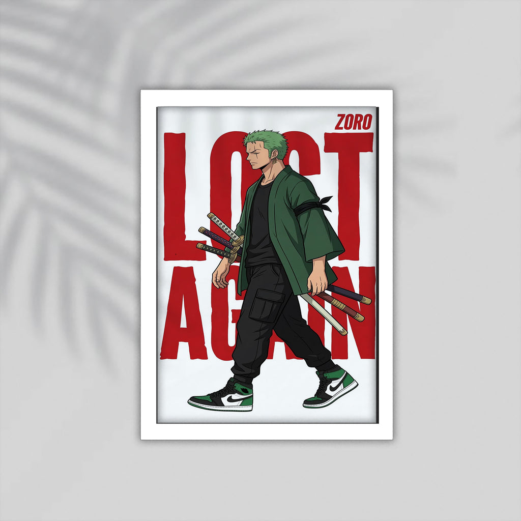 Lost Anime Framed Poster
