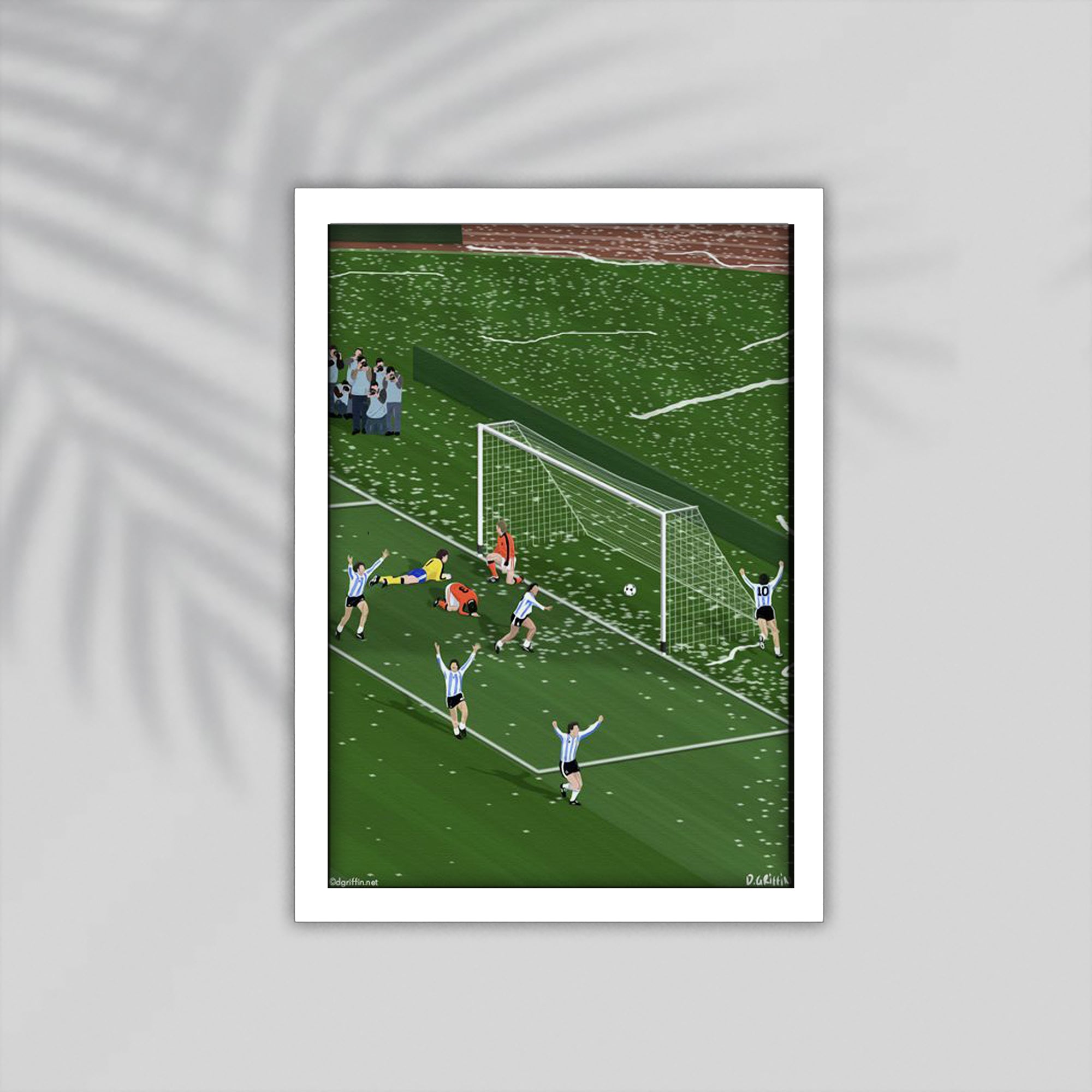 Goal Football Framed Poster
