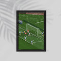 Goal Football Framed Poster