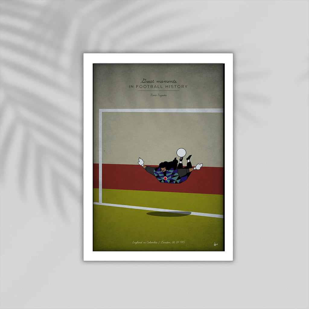 Hegeta Football Framed Poster