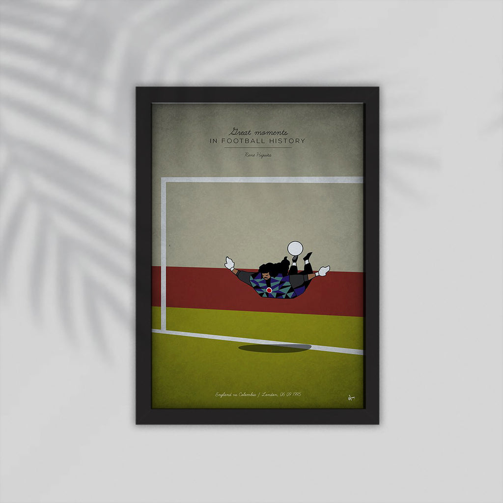 Hegeta Football Framed Poster
