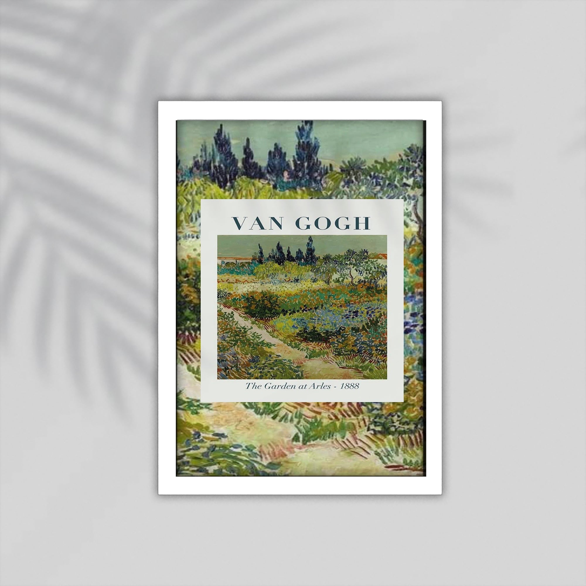 The Garden  Art Framed Poster