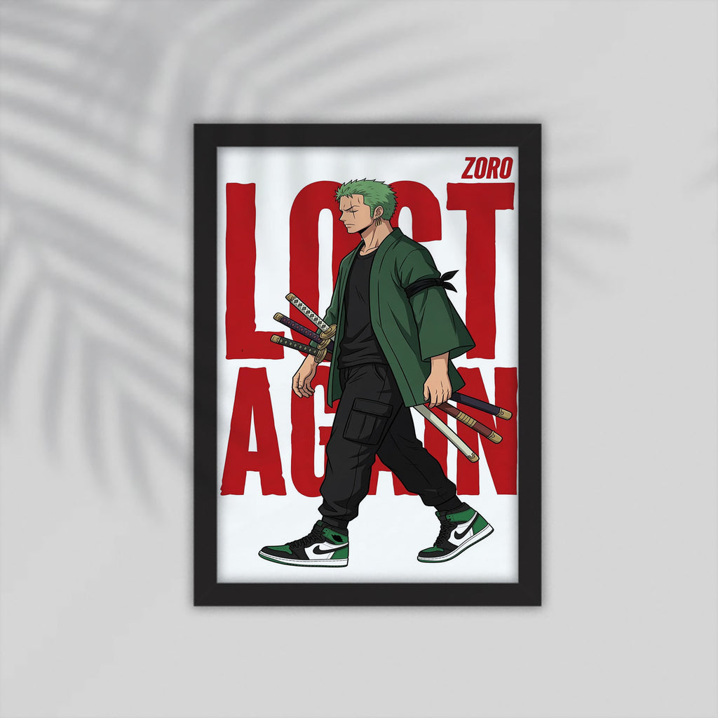 Lost Anime Framed Poster