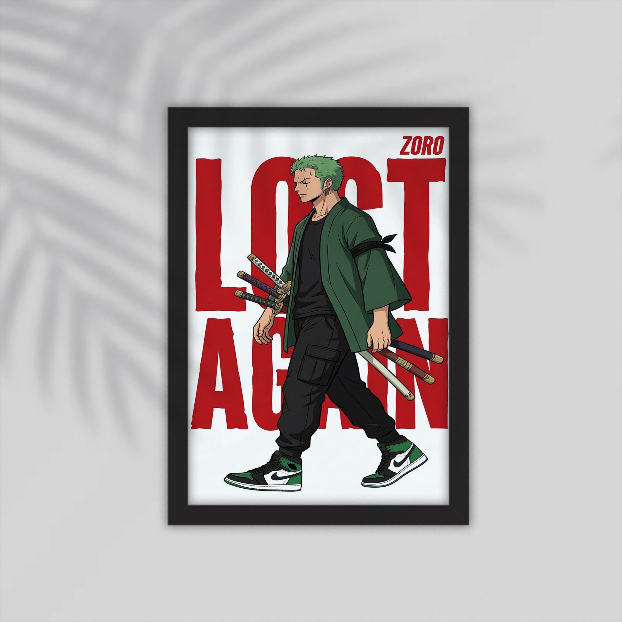 Lost Anime Framed Poster