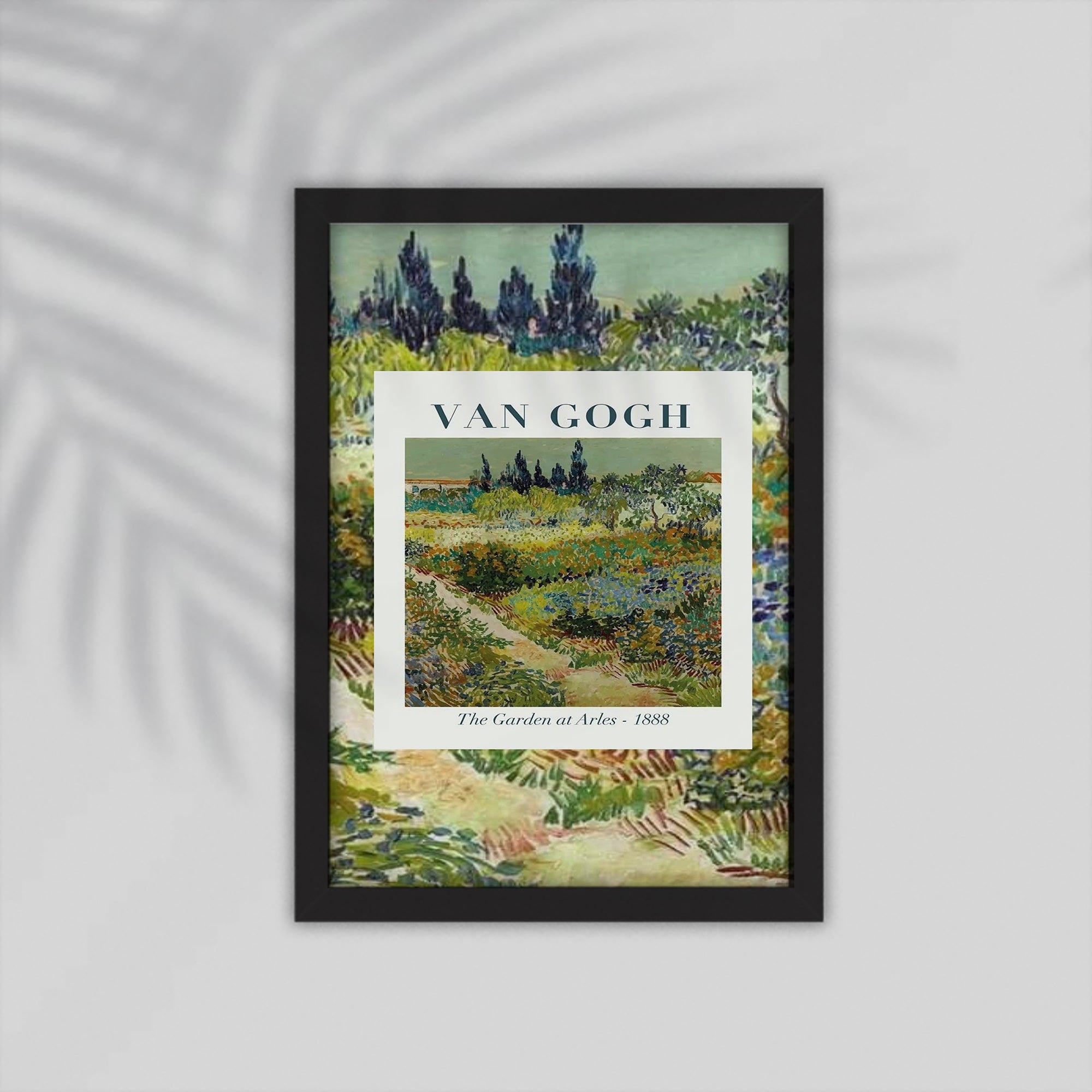 The Garden  Art Framed Poster