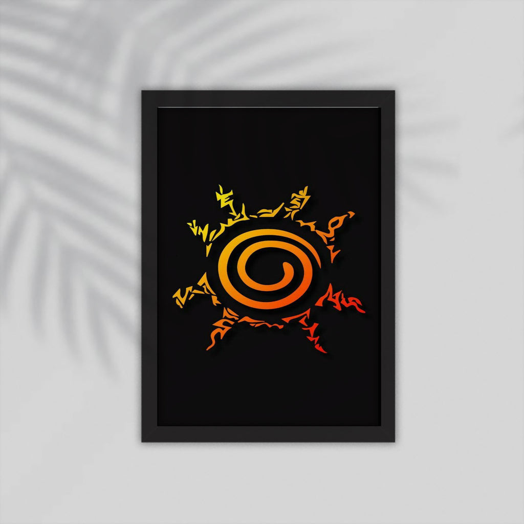 Logo Anime Framed Poster