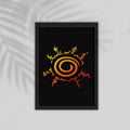 Logo Anime Framed Poster