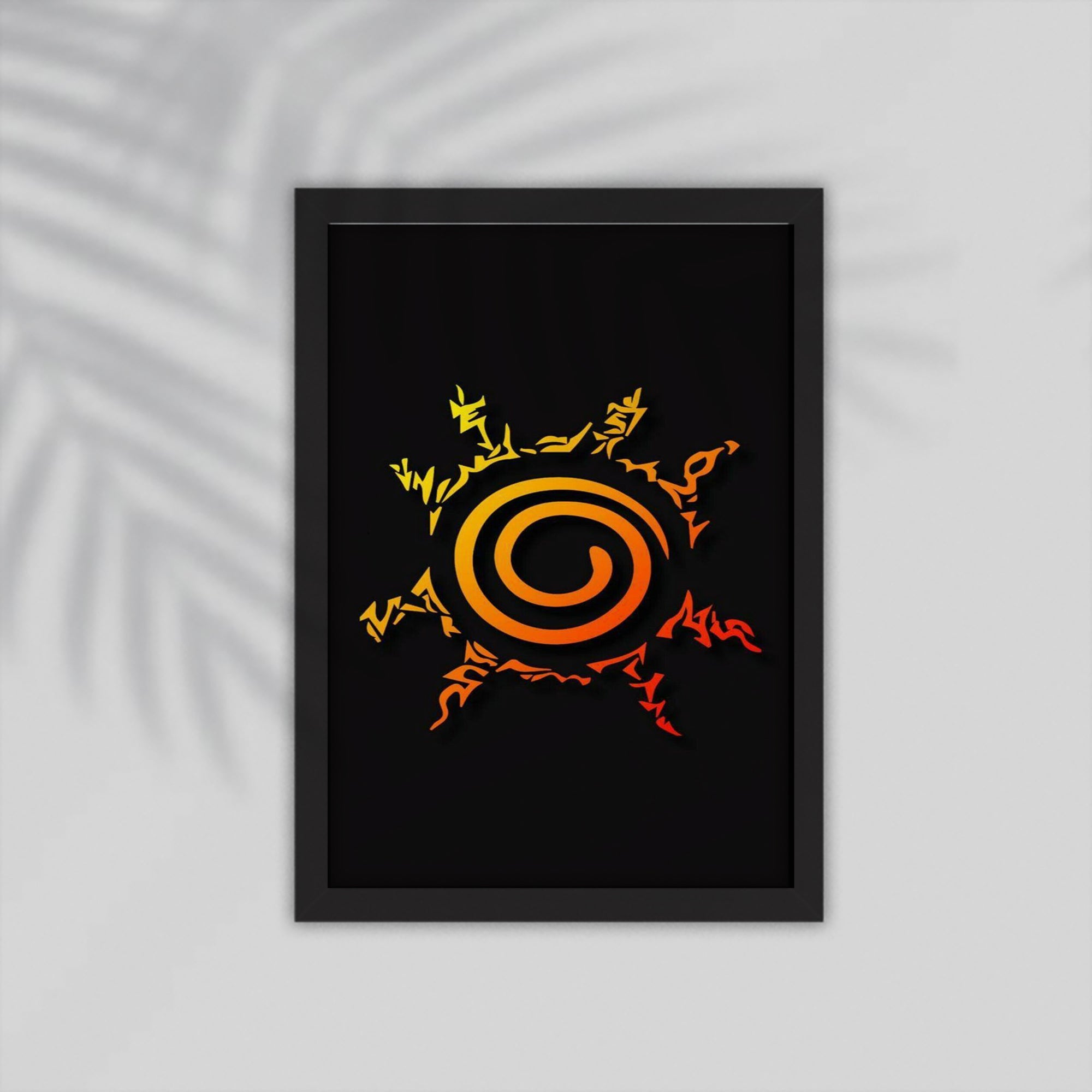 Logo Anime Framed Poster