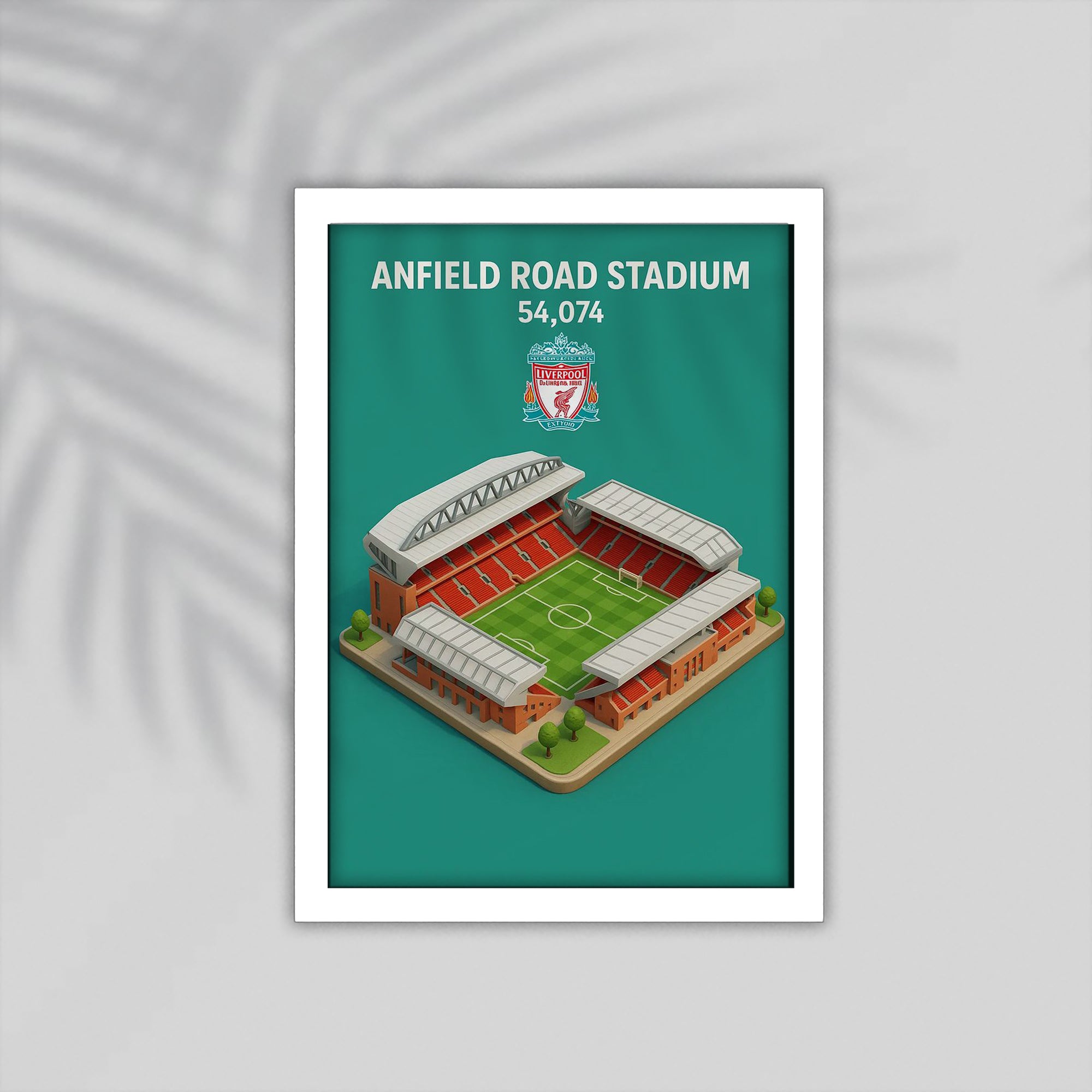 Anfiled Football Framed Poster