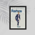 Ramos Football Framed Poster