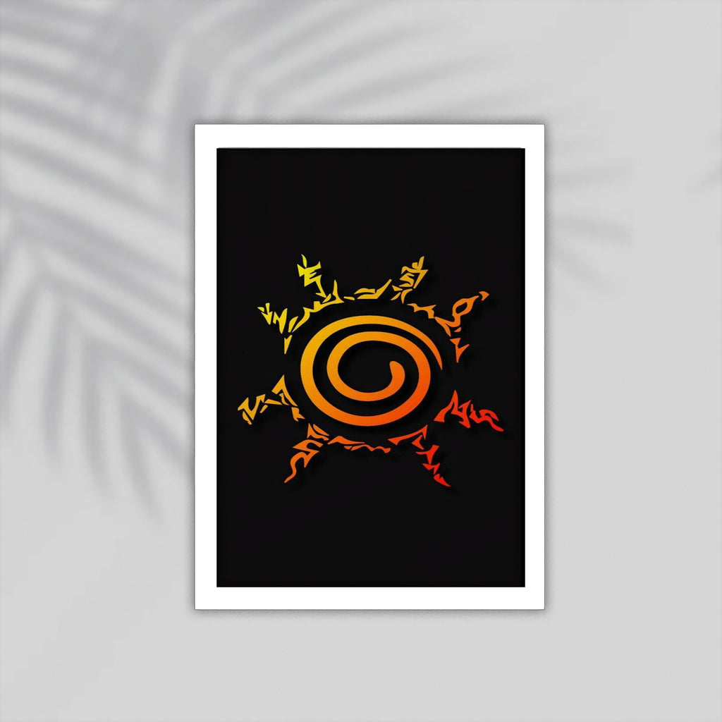 Logo Anime Framed Poster