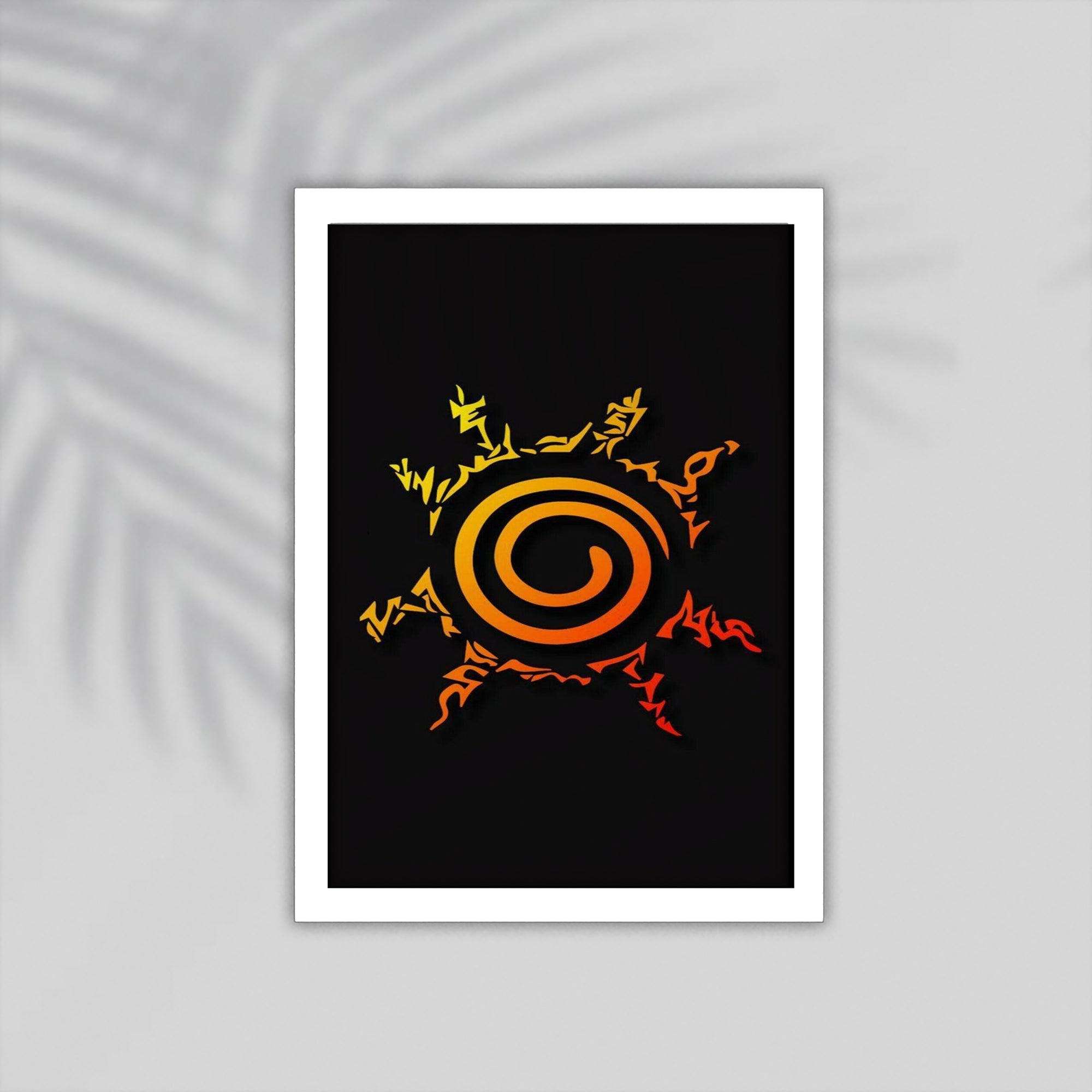 Logo Anime Framed Poster