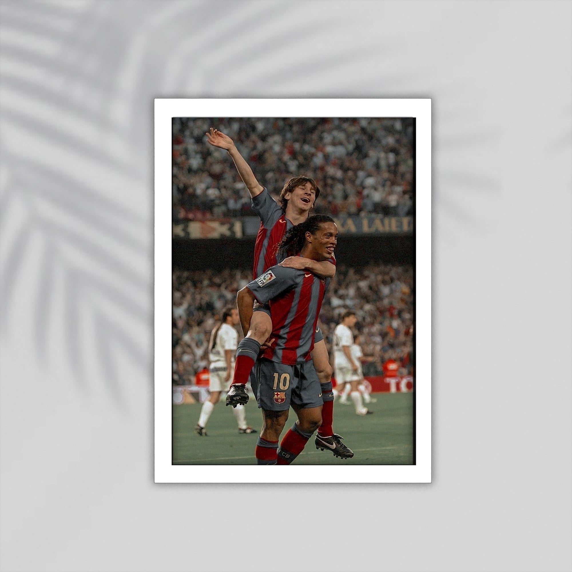 Barca Football Framed Poster