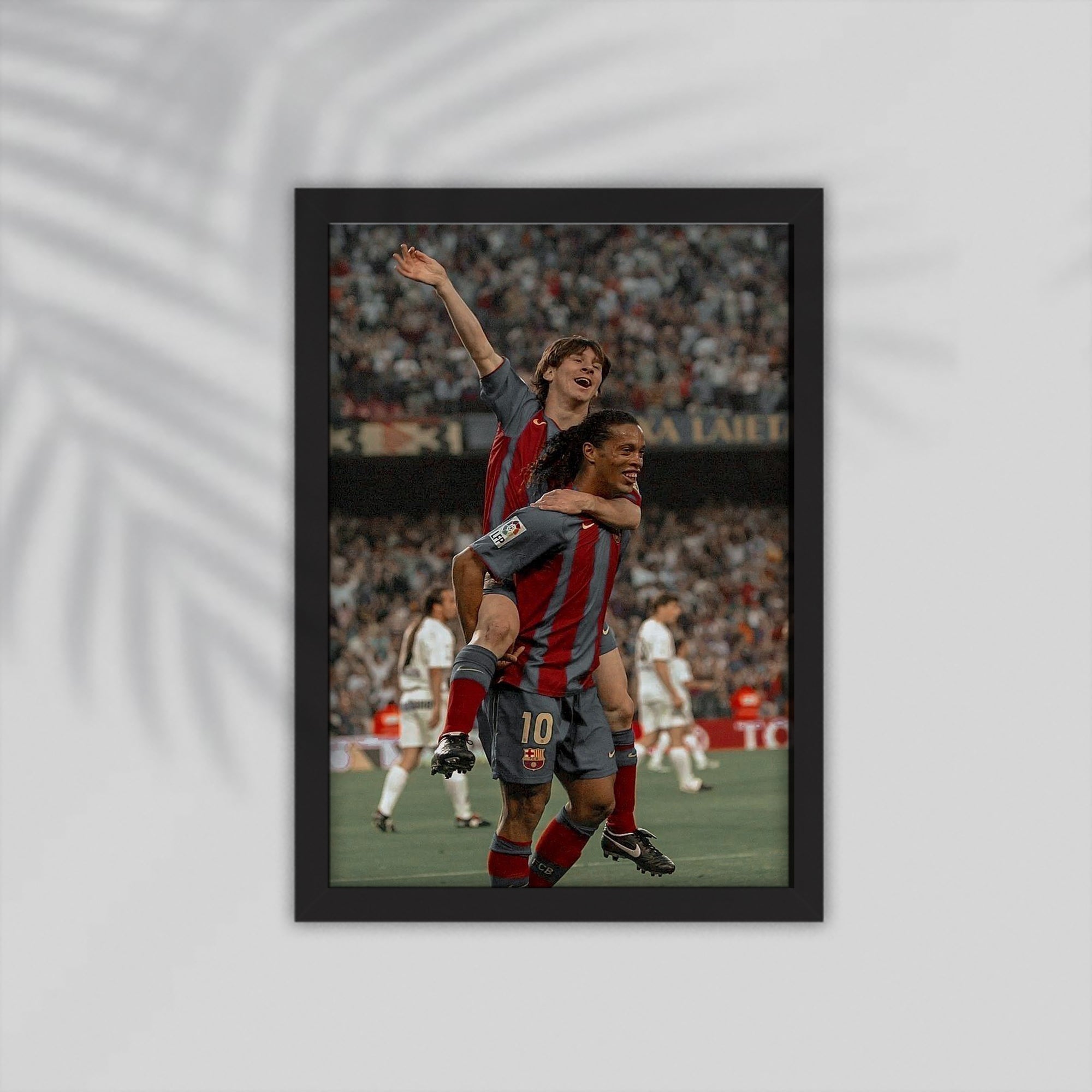 Barca Football Framed Poster