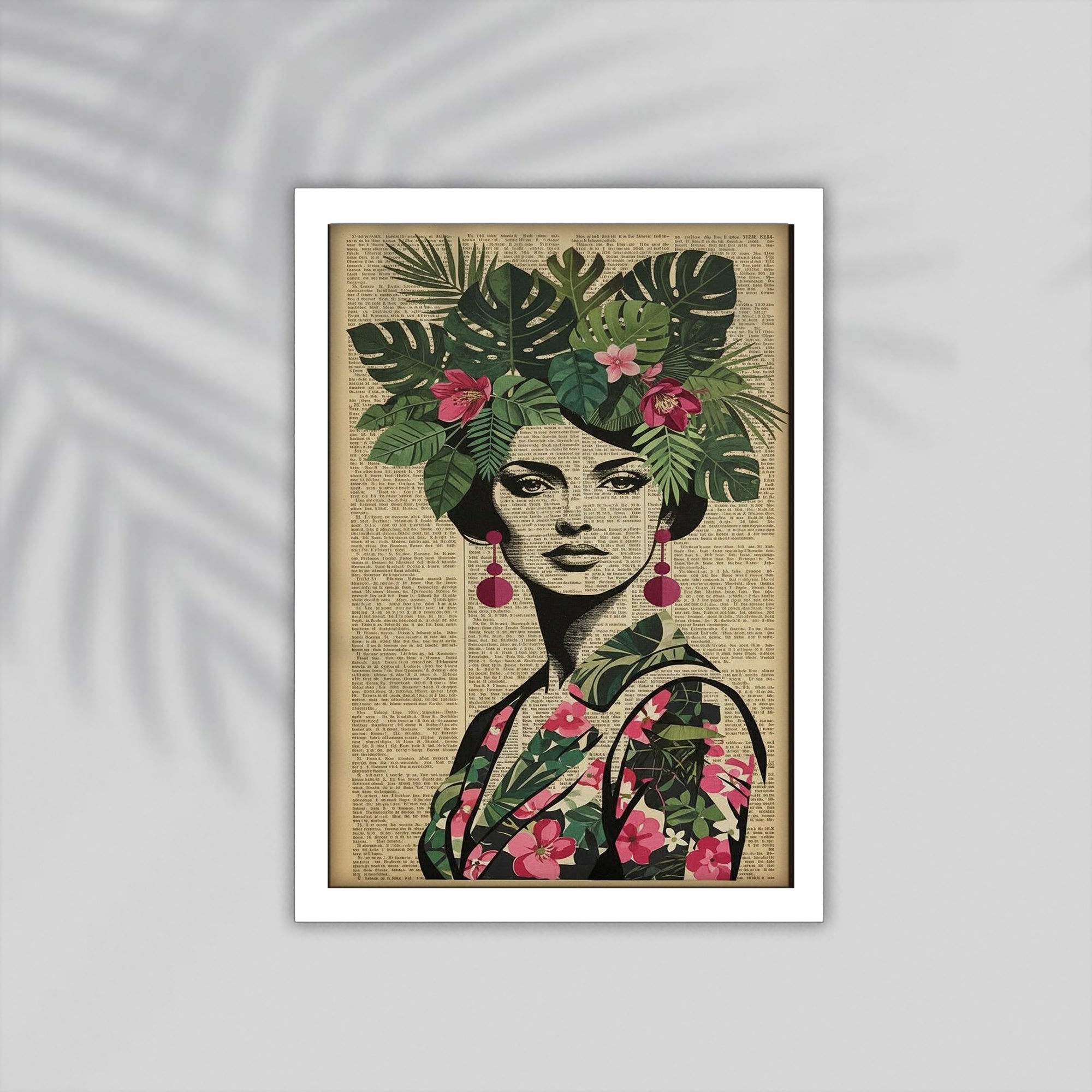 Girl Art Framed Poster