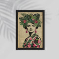 Girl Art Framed Poster