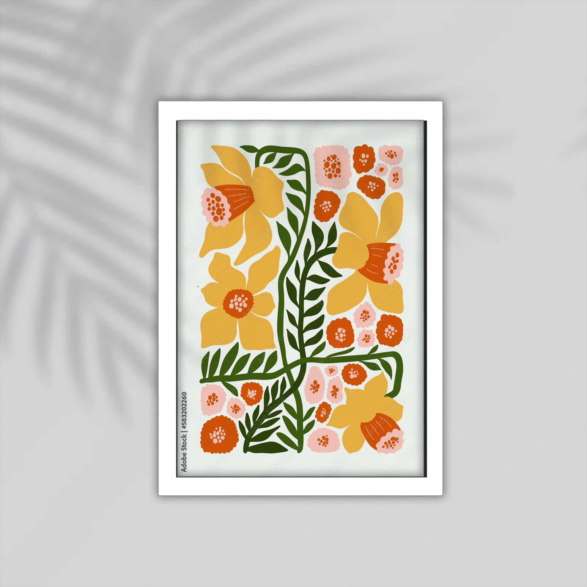 Flowers Flower Framed Poster