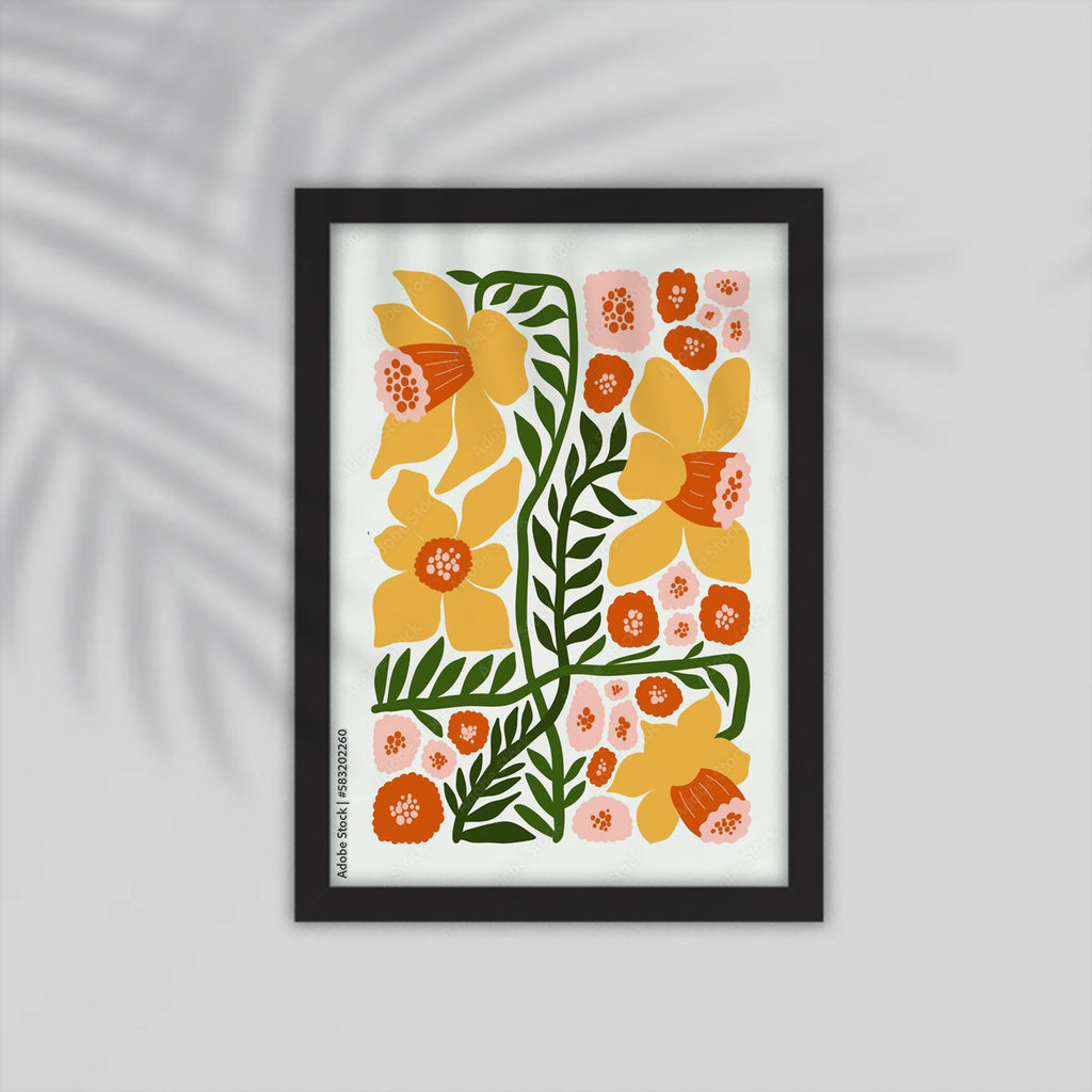 Flowers Flower Framed Poster