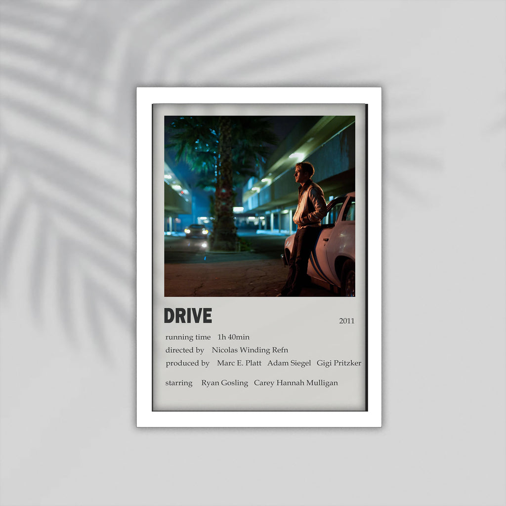 Drive Film Framed Poster
