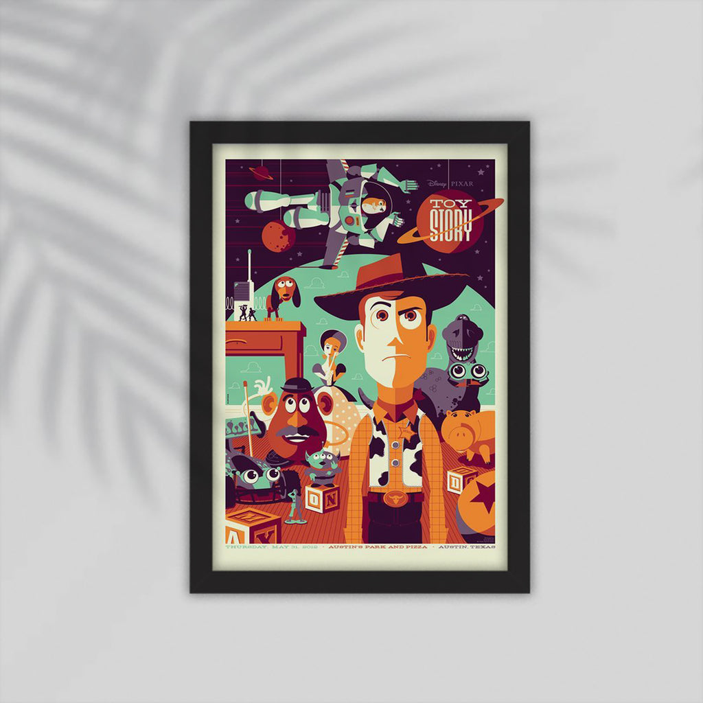Toy Story Cartoon Framed Poster